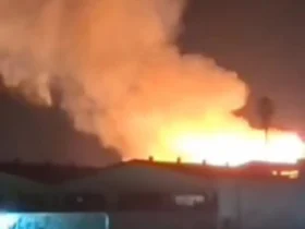 جزئیات آتش سوزی گسترده بابل