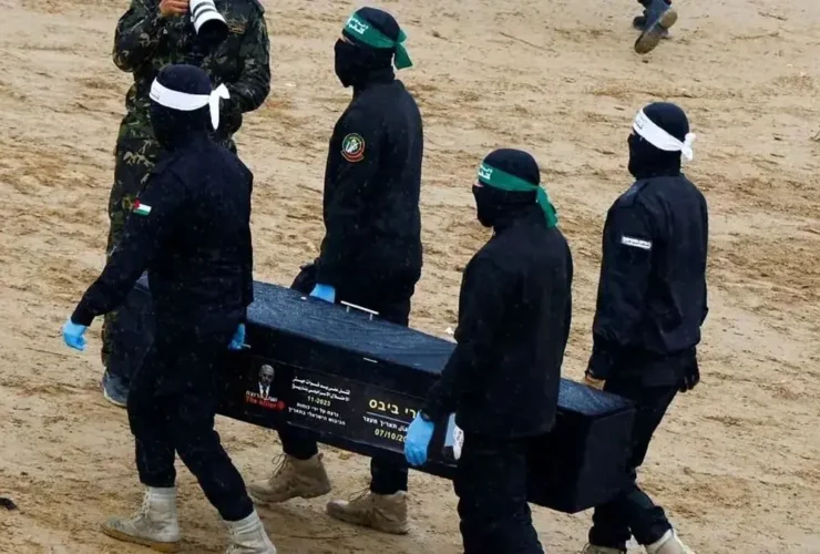 حماس اجساد دو اسیر اسرائیلی دیگر را تحویل گرفت