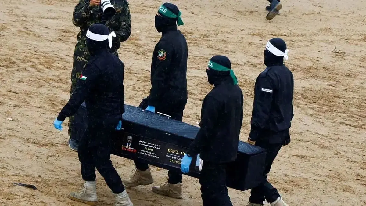 حماس اجساد دو اسیر اسرائیلی دیگر را تحویل گرفت