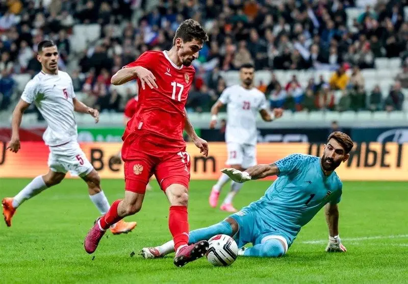 روسیه 1-6 تیم ملی ایران ؛ از دست دادن نگران کننده رئیس و پیروانش