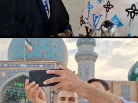سالار آقاپور بهترین فوتسالیست آسیا جایزه خود را به امام زمان (عج) تقدیم کرد.