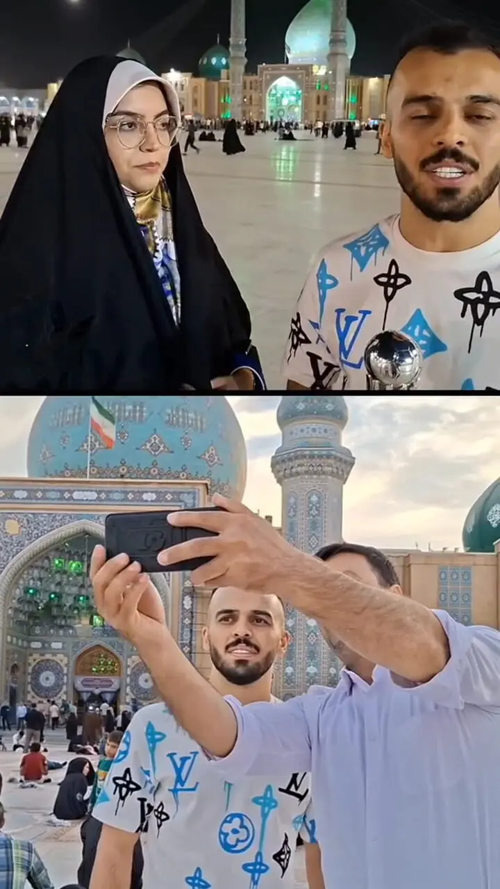 سالار آقاپور بهترین فوتسالیست آسیا جایزه خود را به امام زمان (عج) تقدیم کرد.