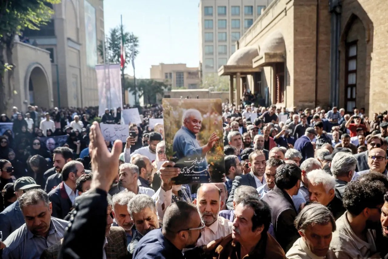 عکس تشییع جنازه کاسبی