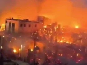 صدها آتش سوزی بی خانمان در فیلیپین صدها بی خانمان را ساختند