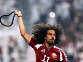 قطر 2 - امارات 1 ؛ صعود با Akram Afif