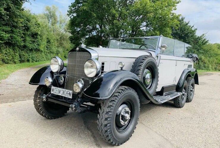 مرسدس بنز شش چرخ هیتلر; عجیب ترین ماشین تاریخ نازی ها