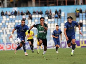 ملوان 1 - 0 خیبر ؛ صعود موقت از 2 anzalichis با نقطه شیرین