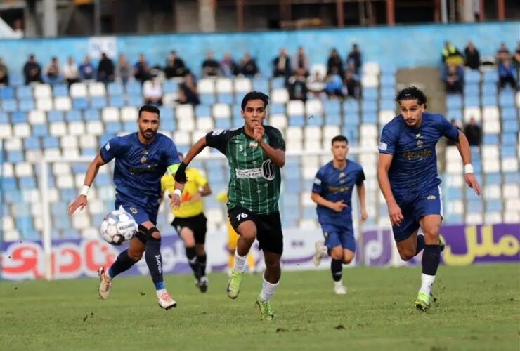 ملوان 1 - 0 خیبر ؛ صعود موقت از 2 anzalichis با نقطه شیرین