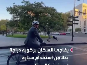 نخست وزیر ارمنستان با دوچرخه سر کار رفت