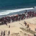 هزاران نفر از غزادی آتش بس اعلام کردند و به سمت شمال حرکت کردند