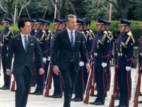 وزرای دفاع آمریکا و ژاپن: وضعیت منطقه تهدیدآمیز است 8 وزرای دفاع آمریکا و ژاپن: وضعیت منطقه تهدیدآمیز است