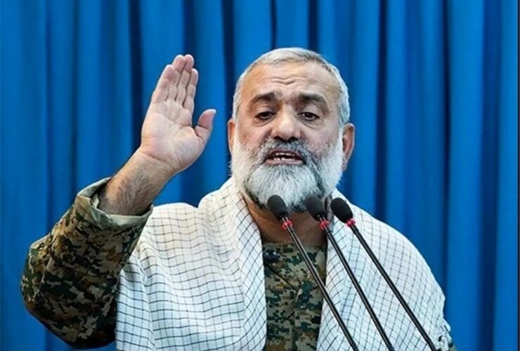 پاسخ سردار نقدی به سوال جاسوس بودن اعضای دفتر