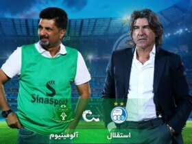 پخش زنده؛ استقلال و آلومینیوم اراک [ ۲ - ۰] / نیمه اول با گل آسان منیر الحدادی به پایان رسید