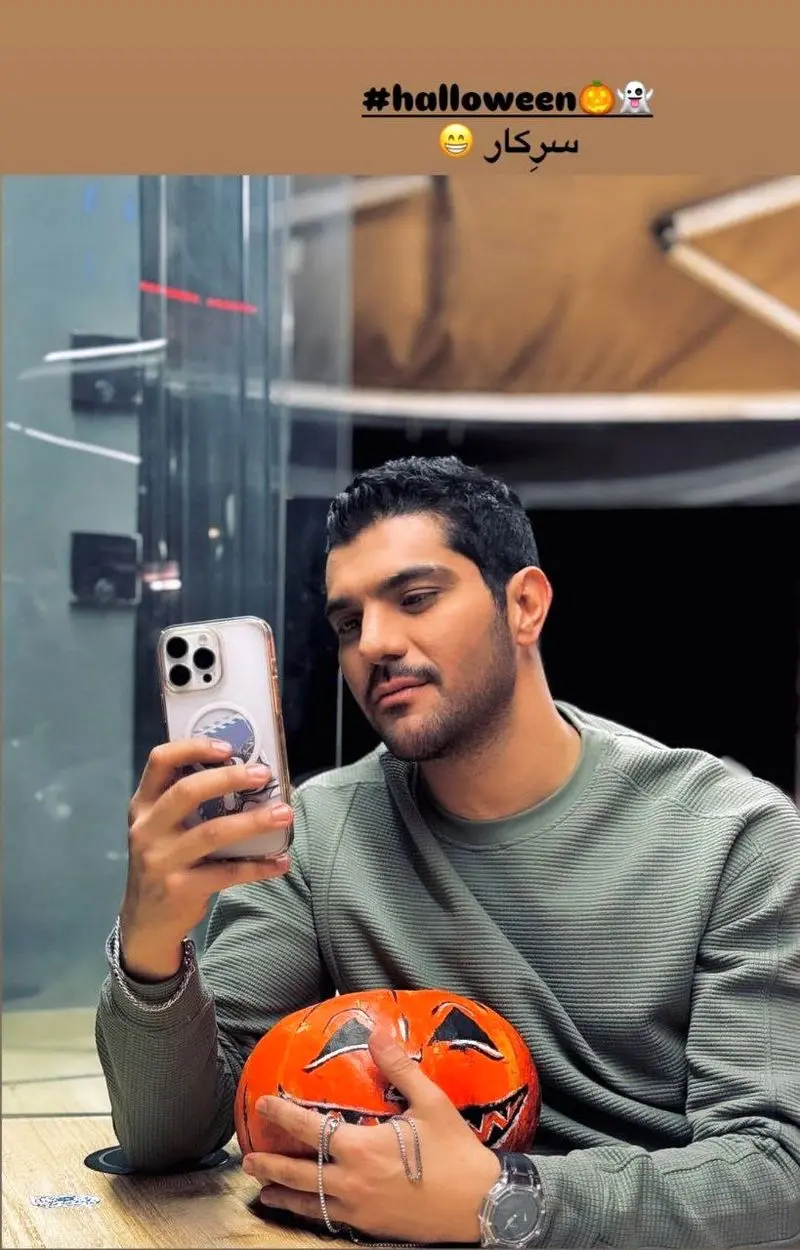 سینا مهراد در جشن هالووین 5 photo_2025-11-01_09-52-49