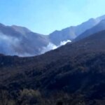 آتش سوزی در جنگل های نفوذ ناپذیر چالوس