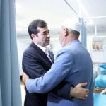 بازدید وزیر ورزش از صابر کاظمی و پیگیری دستور ویژه