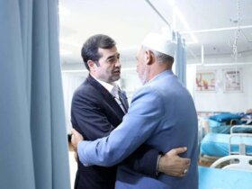 بازدید وزیر ورزش از صابر کاظمی و پیگیری دستور ویژه