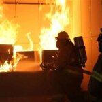 آتش سوزی رستوران 2 طبقه در غرب تهران