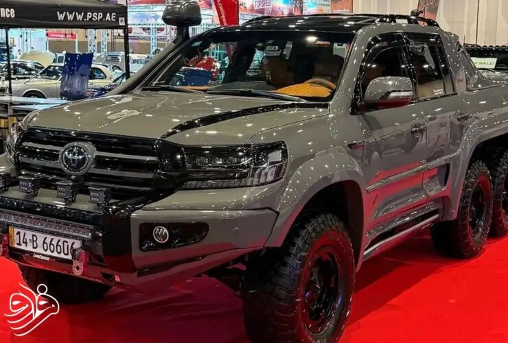 پیکاپ شش چرخ تویوتا; ماشین رویایی علاقه مندان به آفرود