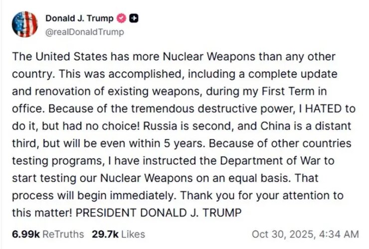 پاسخ آمریکا به تنش های هسته ای روسیه چه خواهد بود؟ 21 828