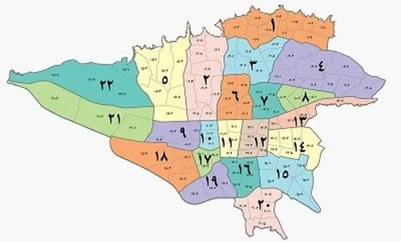 قیمت 50 آپارتمان در تهران; تفاوت شمال و جنوب پایتخت چیست؟ 4 مناطق 22 تهران