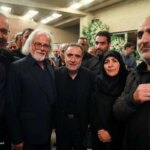 تصاویر; متن و حواشی مراسم ختم برادر سید مصطفی تاج زاده