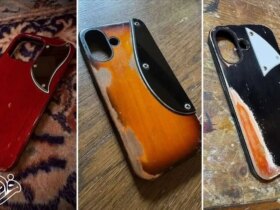 وقتی گیتار تبدیل به قاب گوشی می شود!