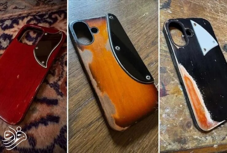 وقتی گیتار تبدیل به قاب گوشی می شود! 25 وقتی گیتار تبدیل به قاب گوشی می شود!