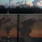 پهپادهای اوکراینی کارخانه پتروشیمی روسیه را هدف قرار دادند