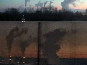 پهپادهای اوکراینی کارخانه پتروشیمی روسیه را هدف قرار دادند