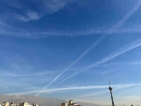 ماجرای رگه های دود عجیب در آسمان تهران چیست؟ 8 ماجرای رگه های دود عجیب در آسمان تهران چیست؟