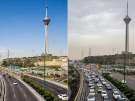 کیفیت هوای تهران برای گروه های حساس