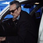 عکس خداحافظی بازیگر فیلم طعم گیلاس