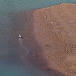 تصاویر; سد لتیان به پایین ترین سطح ذخیره آب می رسد