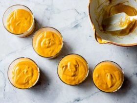 دسر بستنی کدو حلوایی