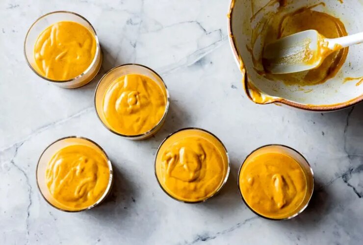 دسر بستنی کدو حلوایی