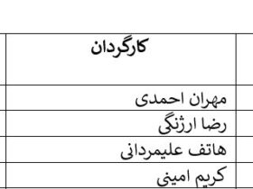 در فروش هفتگی سینمای ایران زوج امین حیایی و هادی کاظمی در رتبه بندی فروش/ کمدی پیشتاز هستند.