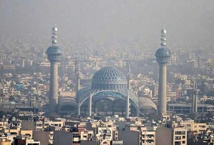 هوای اصفهان قرمز است