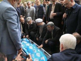 تصاویر; تشییع پیکر خواهر احمدی نژاد 10 تصاویر; تشییع پیکر خواهر احمدی نژاد