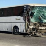 تصادف زنجیره ای 2 اتوبوس با مینی بوس / 7 نفر مجروح شدند