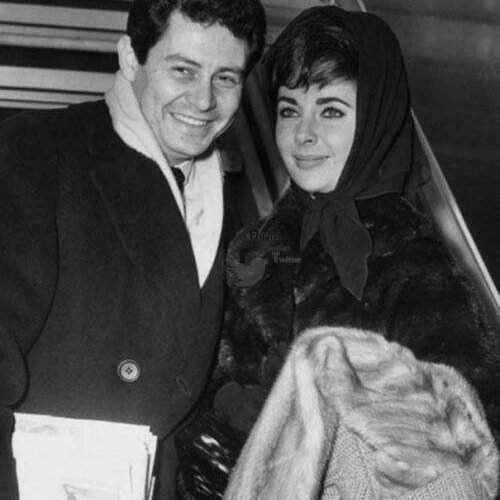 الیزابت تیلور در کنار یکی از قدیمی ترین بازیگران ایرانی + عکس