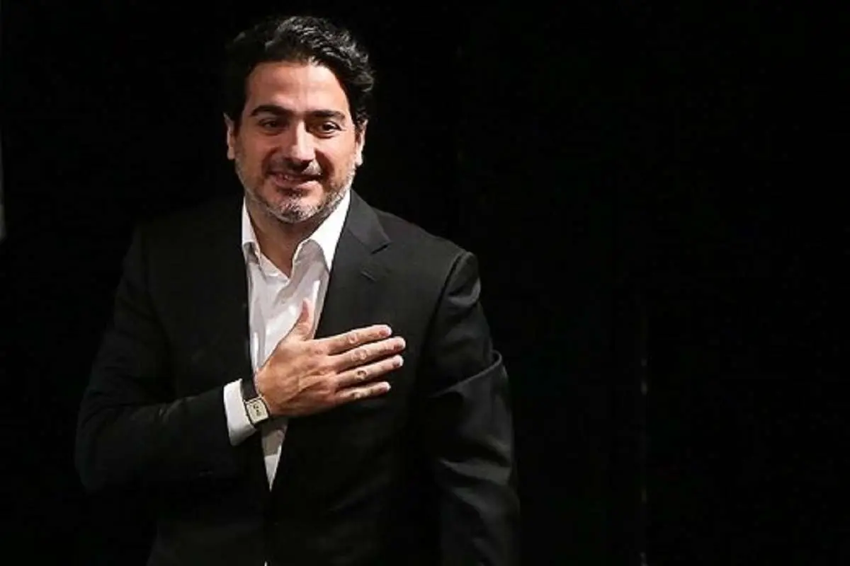 شفیعی کدکنی در کنار همایون شجریان در برج میلاد 1 شفیعی کدکنی در کنار همایون شجریان در برج میلاد