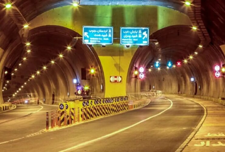 هر دو باند تونل نیایش و تونل امیرکبیر امشب بسته است