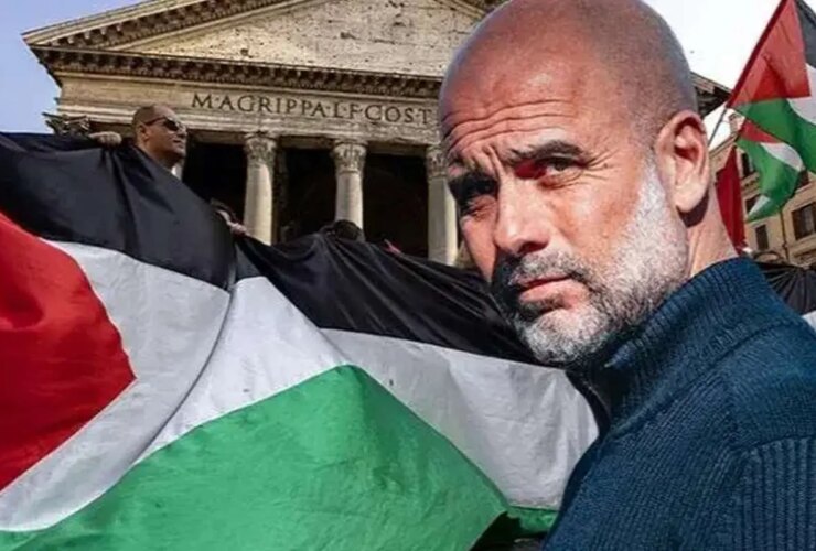 حمایت ویژه پپ گواردیولا از مردم غزه