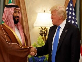 ولیعهد عربستان به آمریکا رفت