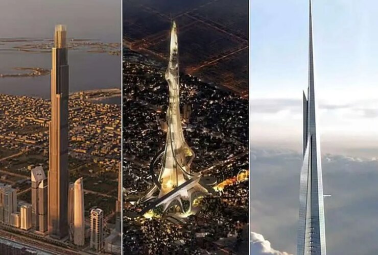 آیا رکورد برج 2 هزار متری بن سلمان/خلیفه شکسته می شود؟