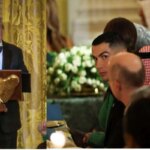 واکنش ترامپ به حضور کریستیانو رونالدو در کاخ سفید