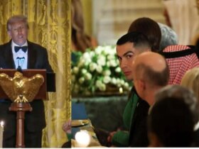 واکنش ترامپ به حضور کریستیانو رونالدو در کاخ سفید