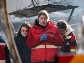 تصاویر; حمله مرگبار روسیه به ساختمان های مسکونی در ترنوپیل اوکراین