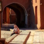 تصاویر; پاییز ابیانه; بیان رنگ ها در روستای سرخ